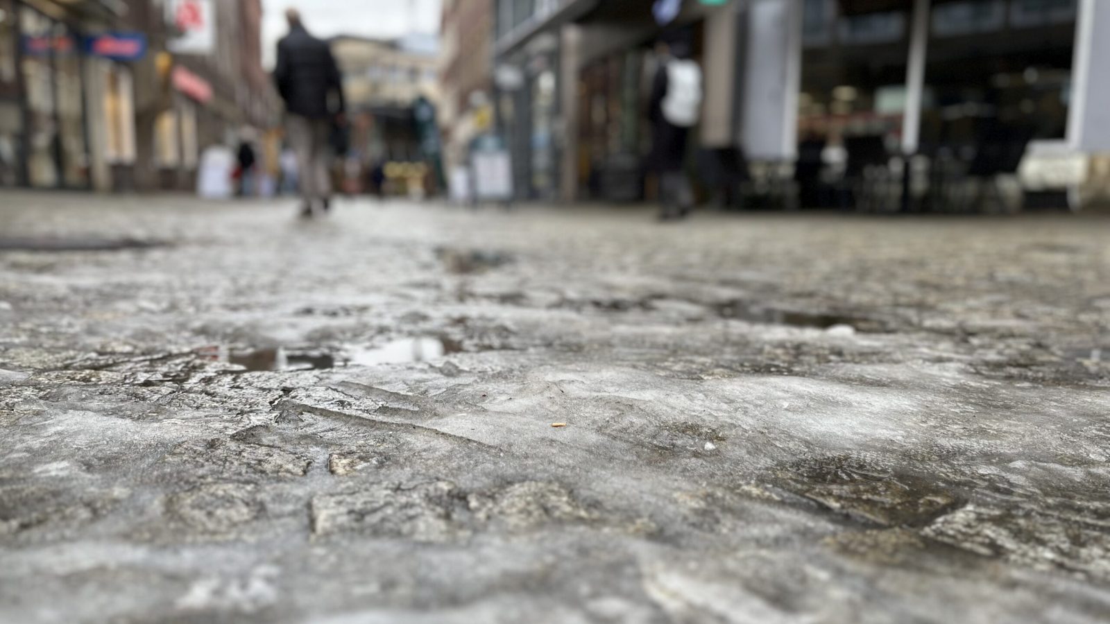 Winterliche Fußgängerzone Schüppenstraße (c) Stadt Coesfeld