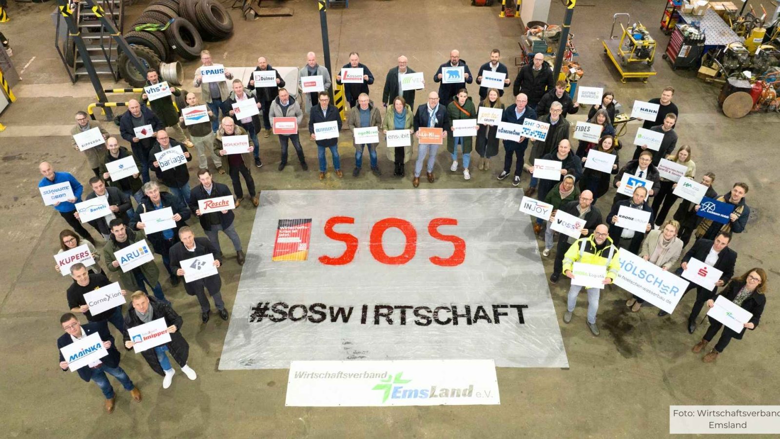 Wirtschaftsverband Emsland setzt starkes Zeichen beim bundesweiten Wirtschaftswarntag