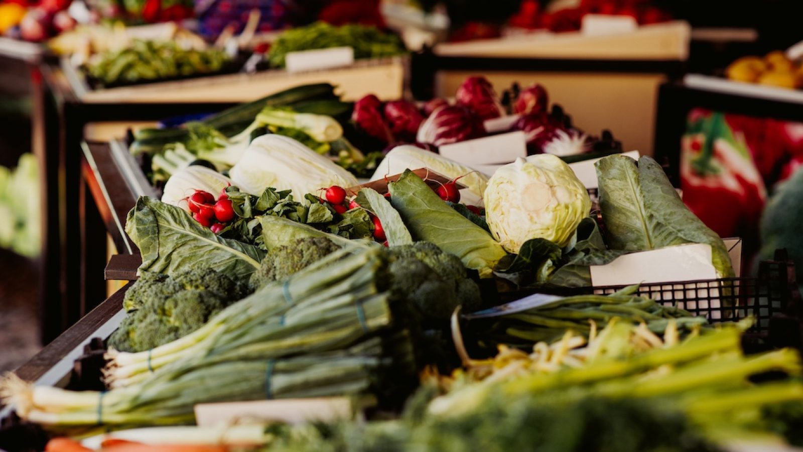 Wochenmarkt Gemüsestand (c) Stadt Coesfeld