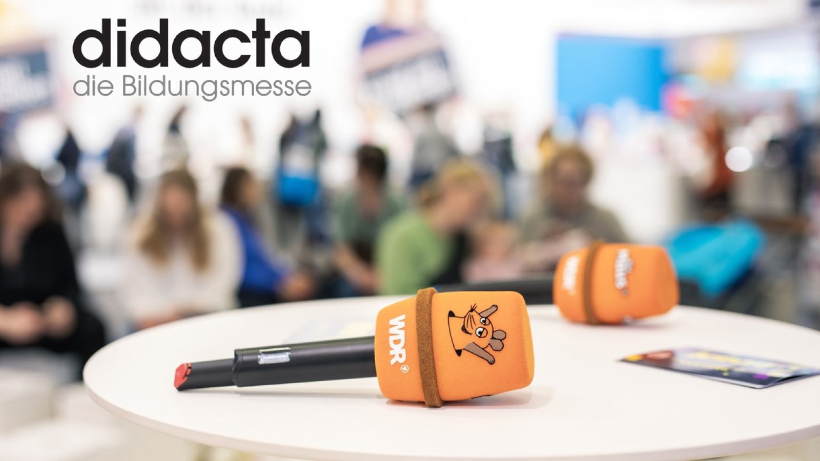 WDR auf der didacta 2026 in Köln / Weiterer Text über ots und www.presseportal.de/nr/7899 / Die Verwendung dieses Bildes für redaktionelle Zwecke ist unter Beachtung aller mitgeteilten Nutzungsbedingungen zulässig und dann auch honorarfrei. Veröffentlichung ausschließlich mit Bildrechte-Hinweis.