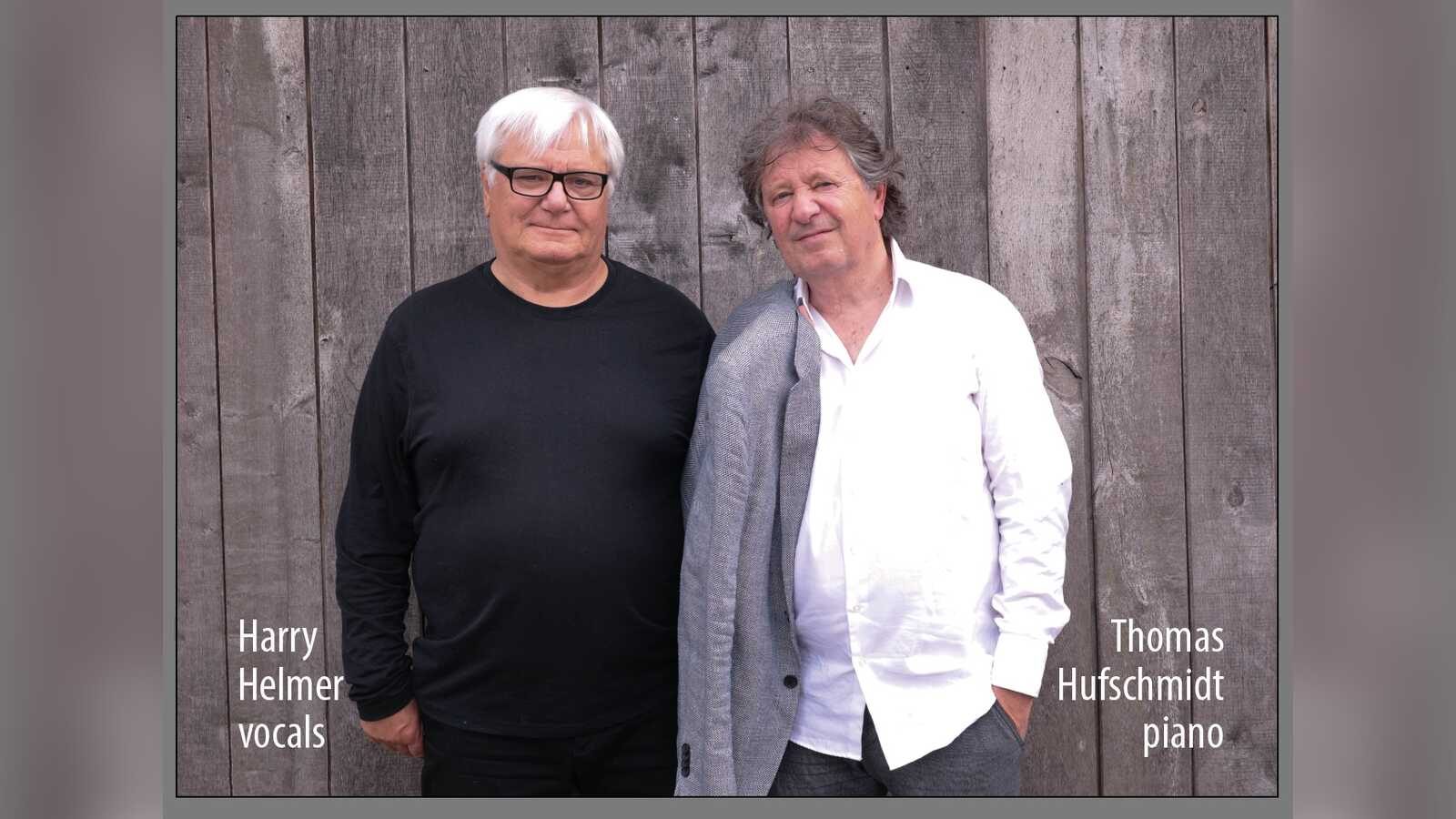 Pianist Thomas Hufschmidt und Sänger Harry Helmer