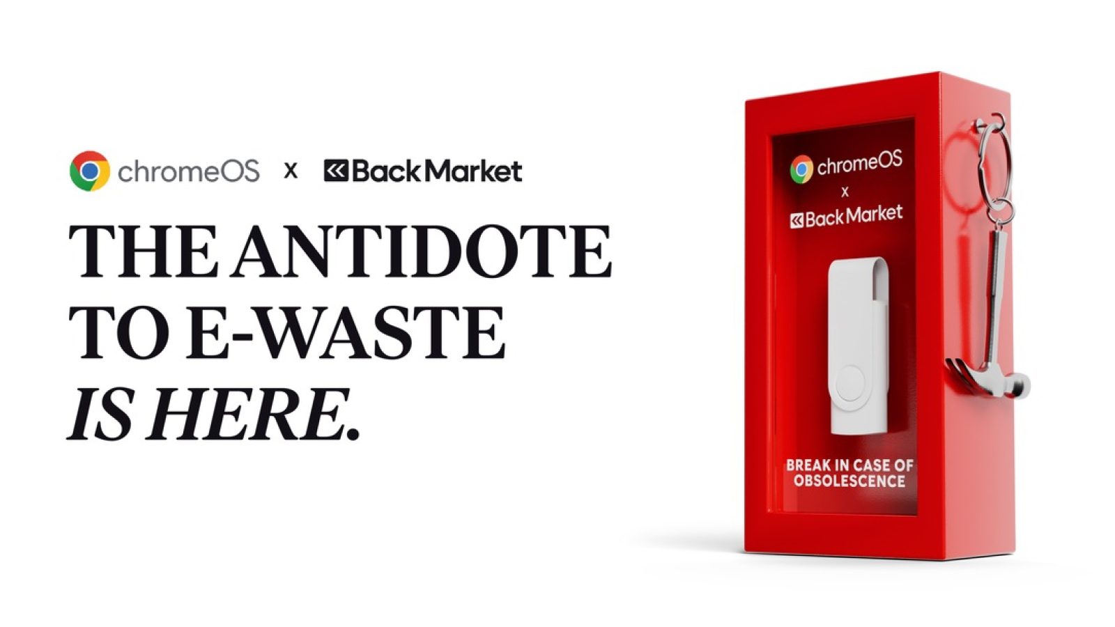 ChromeOS Flex USB-Pilotprojekt: Ein partnerschaftliches Programm von Back Market und Google für längere Gerätenutzung und weniger Elektroschrott / Weiterer Text über ots und www.presseportal.de/nr/142243 / Die Verwendung dieses Bildes für redaktionelle Zwecke ist unter Beachtung aller mitgeteilten Nutzungsbedingungen zulässig und dann auch honorarfrei. Veröffentlichung ausschließlich mit Bildrechte-Hinweis.