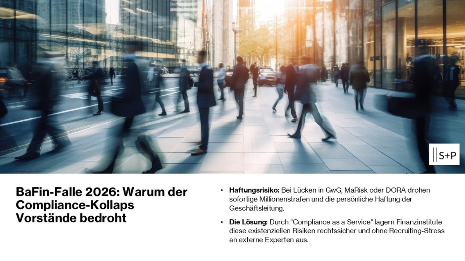 BaFin-Falle 2026: Warum der Compliance-Kollaps Vorstände bedroht / Weiterer Text über ots und www.presseportal.de/nr/179494 / Die Verwendung dieses Bildes für redaktionelle Zwecke ist unter Beachtung aller mitgeteilten Nutzungsbedingungen zulässig und dann auch honorarfrei. Veröffentlichung ausschließlich mit Bildrechte-Hinweis.