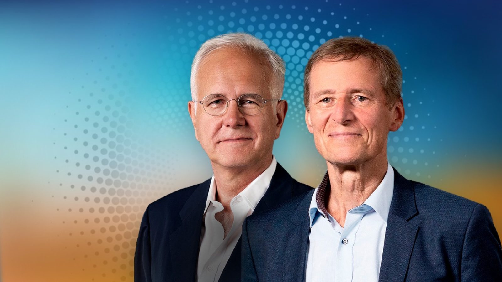 Harald Schmidt und Prof. Dr. Ulrich Hegerl, Vorstandsvorsitzender der Stiftung Deutsche Depressionshilfe und Suizidprävention. / Weiterer Text über ots und www.presseportal.de/nr/6561 / Die Verwendung dieses Bildes für redaktionelle Zwecke ist unter Beachtung aller mitgeteilten Nutzungsbedingungen zulässig und dann auch honorarfrei. Veröffentlichung ausschließlich mit Bildrechte-Hinweis.