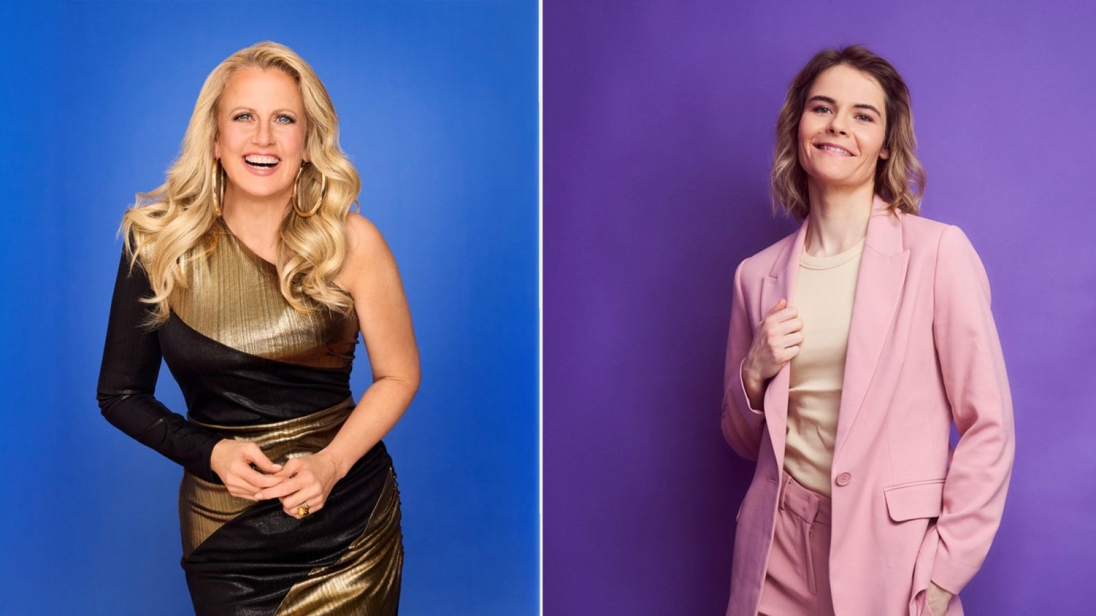 Barbara Schöneberger und Hazel Brugger präsentieren neun Acts bei "Eurovision Song Contest - Das Deutsche Finale 2026". 

© ARD/ SWR Benno Kraehahn und Jens Koch , honorarfrei - Verwendung gemäß der AGB im Rahmen einer engen, unternehmensbezogenen Berichterstattung im ARD-Zusammenhang bei Nennung "Bild: ARD/ Benno Kraehahn und Jens Koch " (S2+), pressefoto.daserste.de / Weiterer Text über ots und www.presseportal.de/nr/6694 / Die Verwendung dieses Bildes für redaktionelle Zwecke ist unter Beachtung aller mitgeteilten Nutzungsbedingungen zulässig und dann auch honorarfrei. Veröffentlichung ausschließlich mit Bildrechte-Hinweis.
