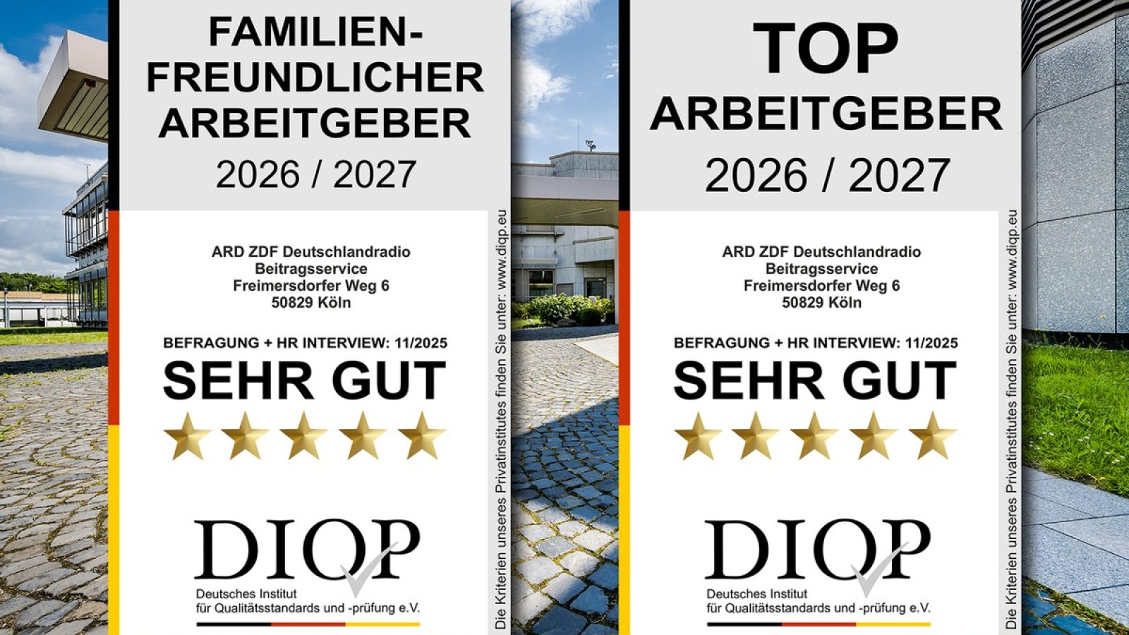 ARD ZDF Deutschlandradio Beitragsservice, Köln, Eingangsbereich / Weiterer Text über ots und www.presseportal.de/nr/120340 / Die Verwendung dieses Bildes für redaktionelle Zwecke ist unter Beachtung aller mitgeteilten Nutzungsbedingungen zulässig und dann auch honorarfrei. Veröffentlichung ausschließlich mit Bildrechte-Hinweis.