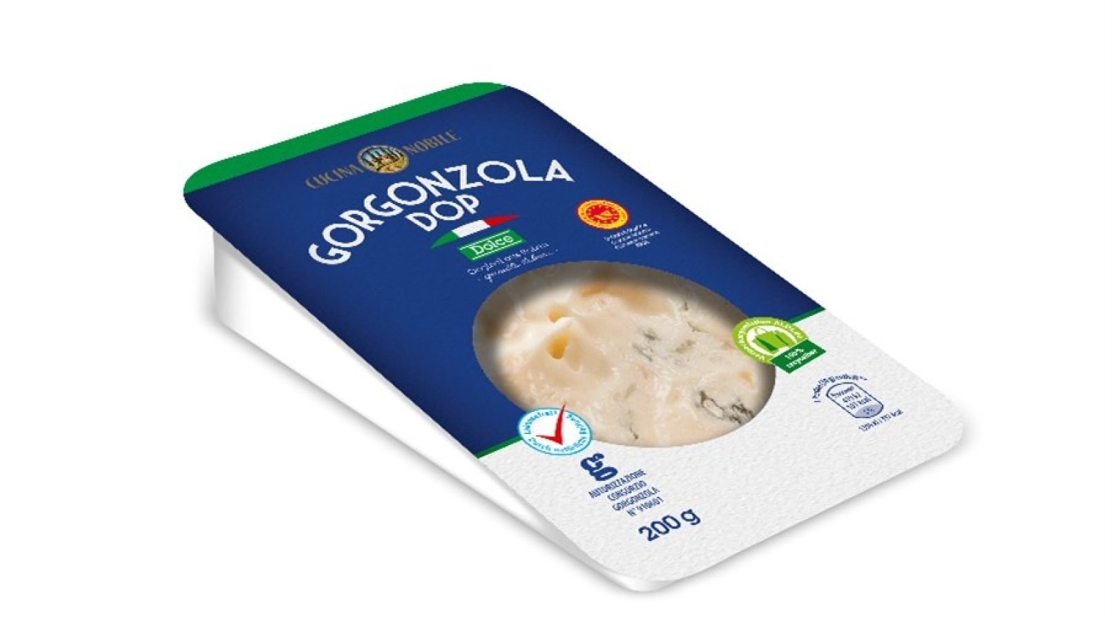 Cucina Nobile Gorgonzola Dolce / Weiterer Text über ots und www.presseportal.de/nr/115267 / Die Verwendung dieses Bildes für redaktionelle Zwecke ist unter Beachtung aller mitgeteilten Nutzungsbedingungen zulässig und dann auch honorarfrei. Veröffentlichung ausschließlich mit Bildrechte-Hinweis.