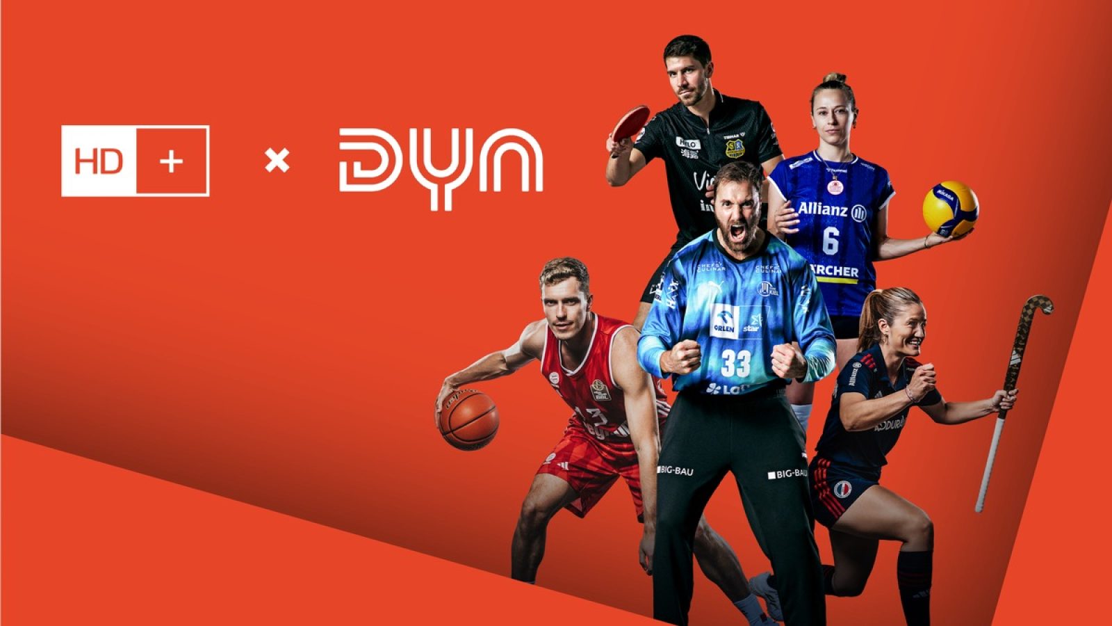 Mit HD+ und Dyn im Paket erhalten Sportfans ein attraktives Gesamtpaket aus HD-Fernsehen und Live-Sport. / Weiterer Text über ots und www.presseportal.de/nr/81351 / Die Verwendung dieses Bildes für redaktionelle Zwecke ist unter Beachtung aller mitgeteilten Nutzungsbedingungen zulässig und dann auch honorarfrei. Veröffentlichung ausschließlich mit Bildrechte-Hinweis.