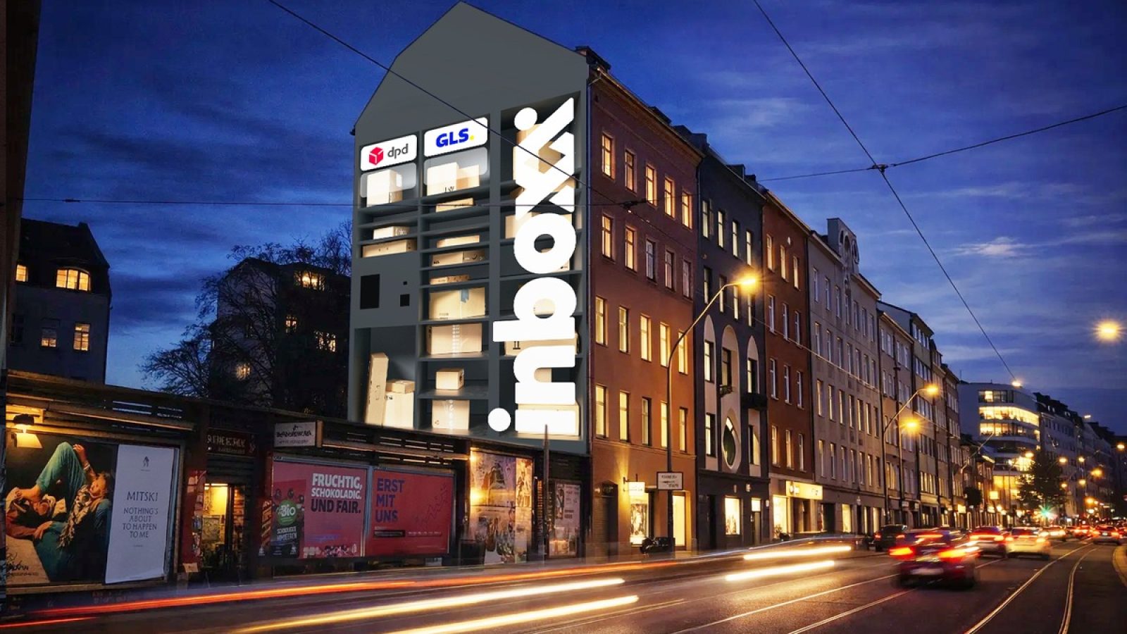 DPD und GLS stellen "inboxx" vor. / Weiterer Text über ots und www.presseportal.de/nr/66893 / Die Verwendung dieses Bildes für redaktionelle Zwecke ist unter Beachtung aller mitgeteilten Nutzungsbedingungen zulässig und dann auch honorarfrei. Veröffentlichung ausschließlich mit Bildrechte-Hinweis.