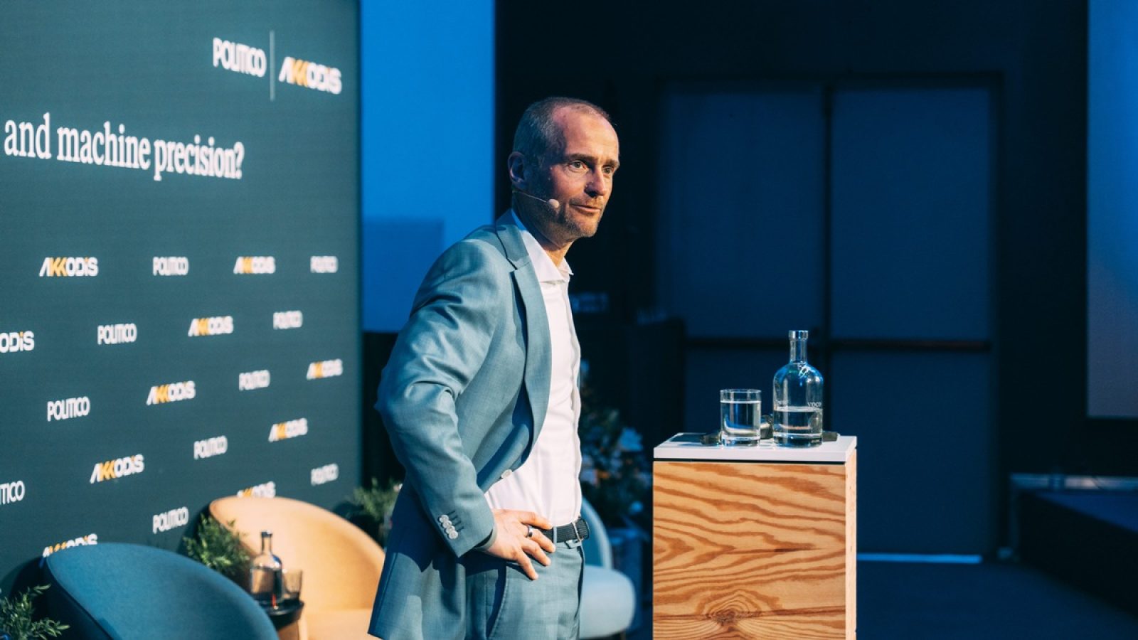 European Innovation & Tech Summit. Opening speech by Jo Debecker, President & CEO of Akkodis. Source: Akkodis. / Weiterer Text über ots und www.presseportal.de/nr/131852 / Die Verwendung dieses Bildes für redaktionelle Zwecke ist unter Beachtung aller mitgeteilten Nutzungsbedingungen zulässig und dann auch honorarfrei. Veröffentlichung ausschließlich mit Bildrechte-Hinweis.