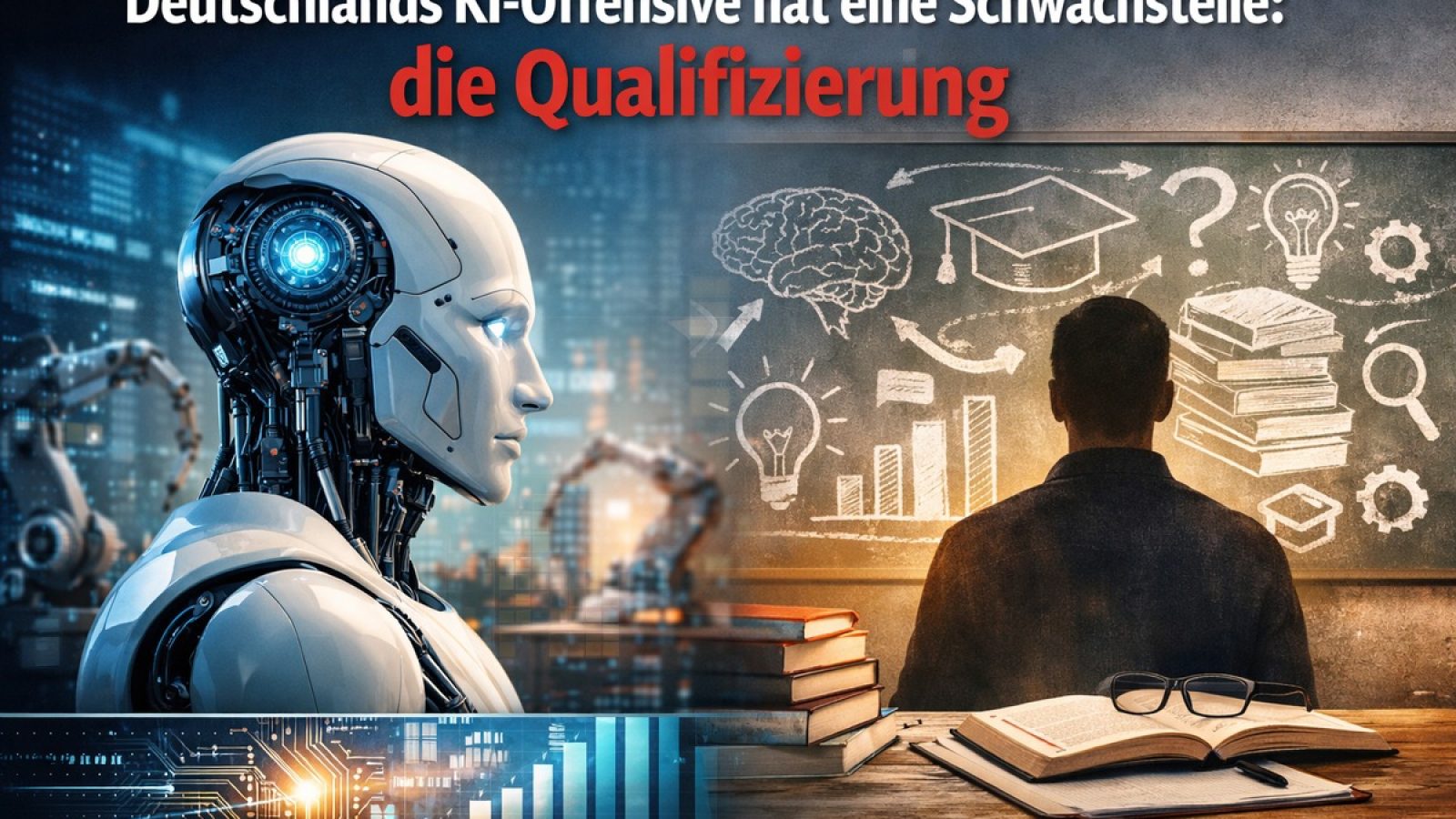 Eine neue Studie der Allianz der Chancen zeigt ein strukturelles Missverhältnis zwischen Technologieinvestitionen und Kompetenzaufbau in Unternehmen / Weiterer Text über ots und www.presseportal.de/nr/181365 / Die Verwendung dieses Bildes für redaktionelle Zwecke ist unter Beachtung aller mitgeteilten Nutzungsbedingungen zulässig und dann auch honorarfrei. Veröffentlichung ausschließlich mit Bildrechte-Hinweis.