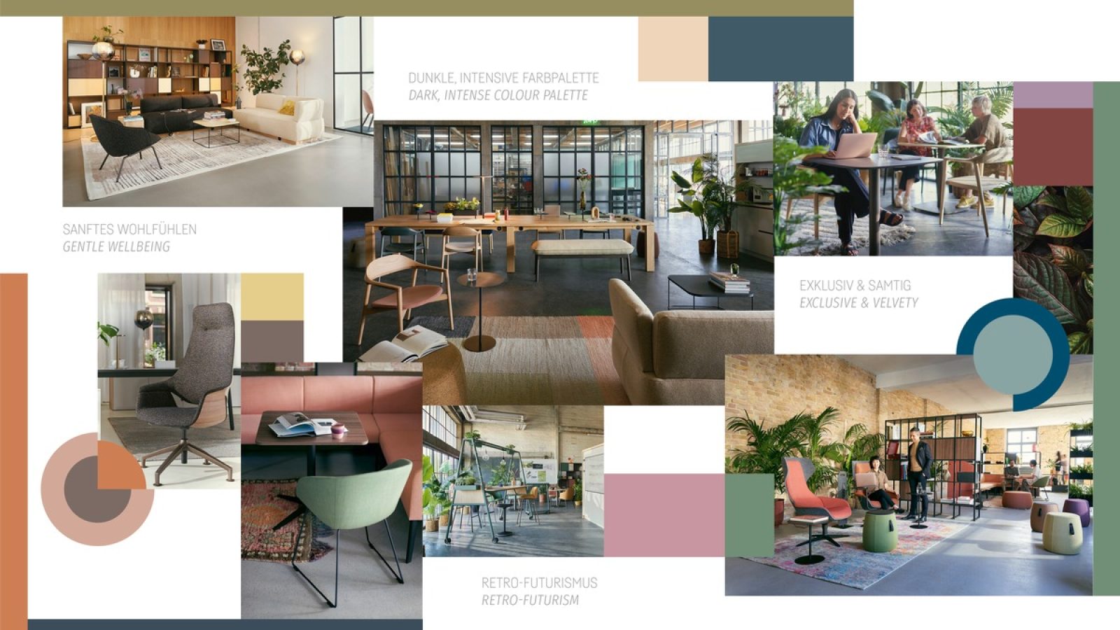 Sedus begleitet Unternehmen gemeinsam mit einem interdisziplinären Team aus Innenarchitekten, Farbexpertinnen sowie Marken- und Limbic®-Spezialisten der Gruppe Nymphenburg. Ziel ist es, maßgeschneiderte Raumlösungen zu entwickeln, die emotionale Wirkung, funktionale Qualität und markenspezifische Identität präzise vereinen. / Weiterer Text über ots und www.presseportal.de/nr/43223 / Die Verwendung dieses Bildes für redaktionelle Zwecke ist unter Beachtung aller mitgeteilten Nutzungsbedingungen zulässig und dann auch honorarfrei. Veröffentlichung ausschließlich mit Bildrechte-Hinweis.