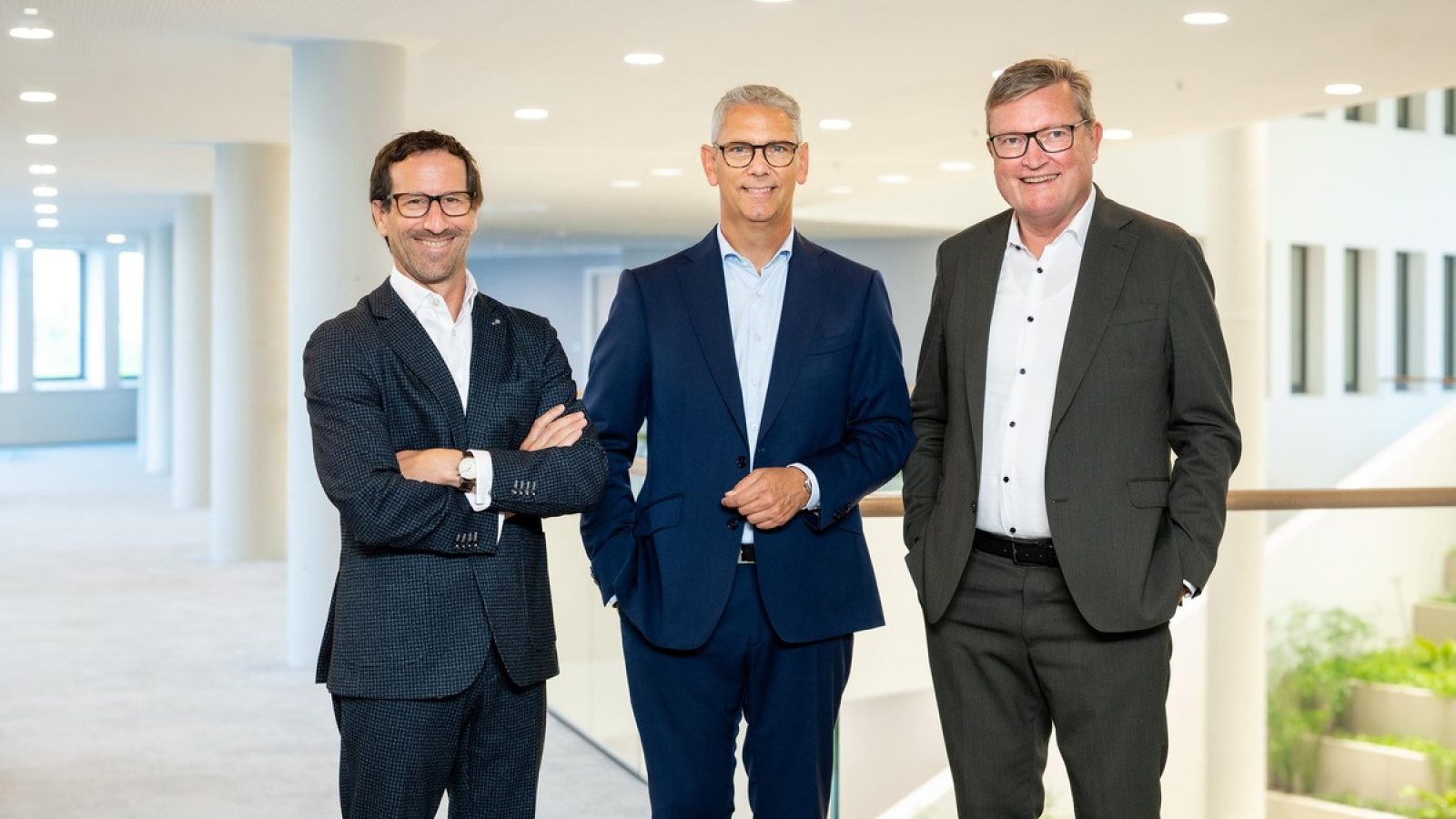 Das Materna-Vorstandsteam (v.l.n.r.): Dr. René Rüdinger (CFO), Michael Hagedorn (CEO), Uwe Scariot (stellvertretender Vorstandsvorsitzender) / Weiterer Text über ots und www.presseportal.de/nr/15295 / Die Verwendung dieses Bildes für redaktionelle Zwecke ist unter Beachtung aller mitgeteilten Nutzungsbedingungen zulässig und dann auch honorarfrei. Veröffentlichung ausschließlich mit Bildrechte-Hinweis.