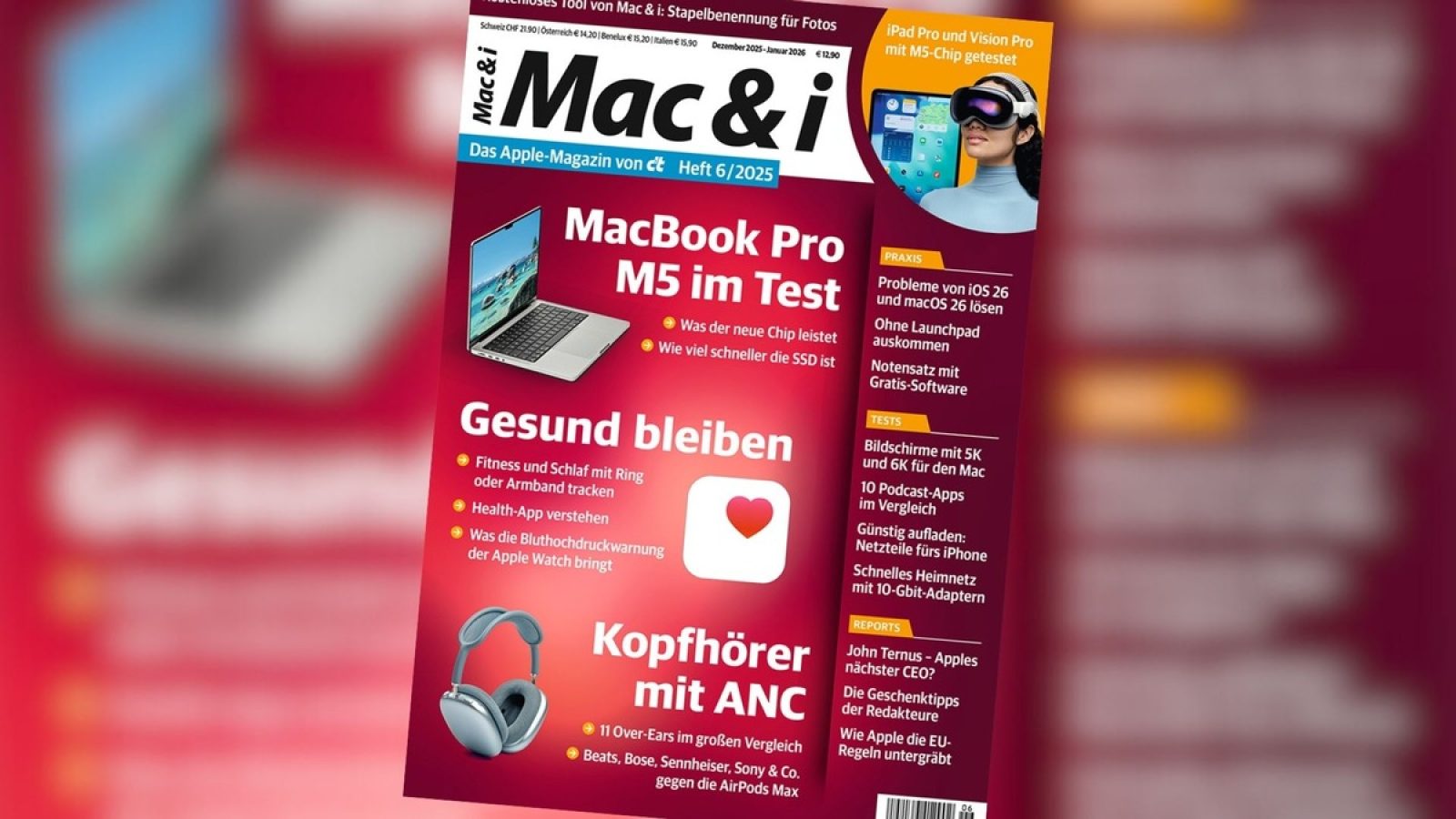 Mac & i - Das Apple-Magazin von c't / Weiterer Text über ots und www.presseportal.de/nr/7833 / Die Verwendung dieses Bildes für redaktionelle Zwecke ist unter Beachtung aller mitgeteilten Nutzungsbedingungen zulässig und dann auch honorarfrei. Veröffentlichung ausschließlich mit Bildrechte-Hinweis.