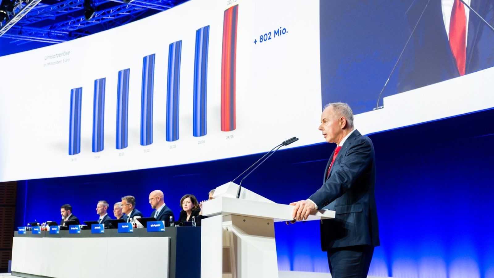 NOWEDA-Chef Dr. Michael Kuck stellt Umsatzerlöse vor. / Weiterer Text über ots und www.presseportal.de/nr/65940 / Die Verwendung dieses Bildes für redaktionelle Zwecke ist unter Beachtung aller mitgeteilten Nutzungsbedingungen zulässig und dann auch honorarfrei. Veröffentlichung ausschließlich mit Bildrechte-Hinweis.