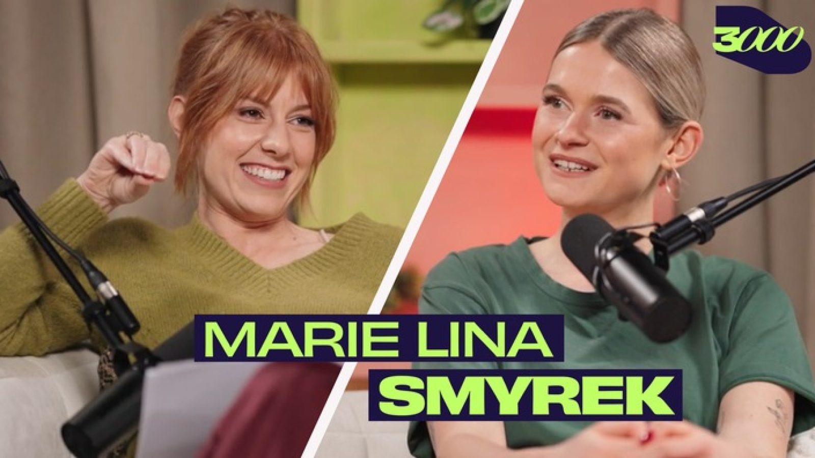 Marie Lina Smyrek (r.) ist zu Gast bei Eva Schulz / Weiterer Text über ots und www.presseportal.de/nr/6561 / Die Verwendung dieses Bildes für redaktionelle Zwecke ist unter Beachtung aller mitgeteilten Nutzungsbedingungen zulässig und dann auch honorarfrei. Veröffentlichung ausschließlich mit Bildrechte-Hinweis.