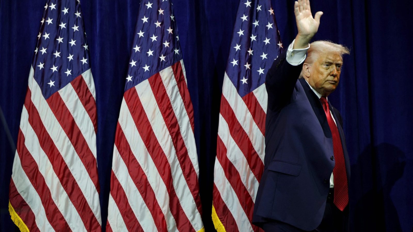 Donald Trump / Weiterer Text über ots und www.presseportal.de/nr/6694 / Die Verwendung dieses Bildes für redaktionelle Zwecke ist unter Beachtung aller mitgeteilten Nutzungsbedingungen zulässig und dann auch honorarfrei. Veröffentlichung ausschließlich mit Bildrechte-Hinweis.