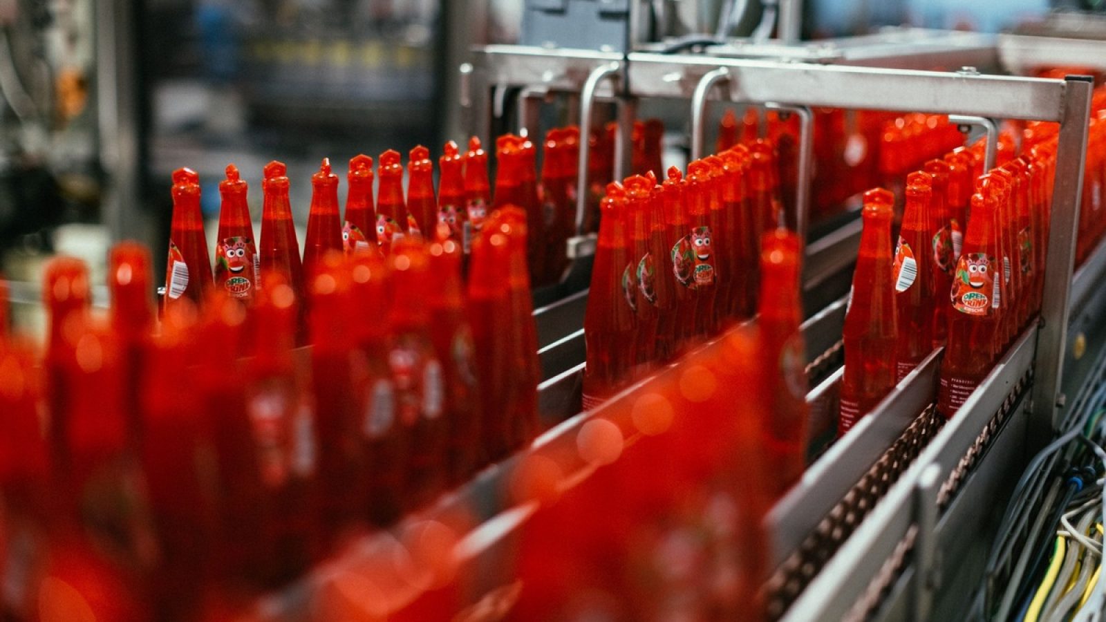 Produktion von Dreh und Trink