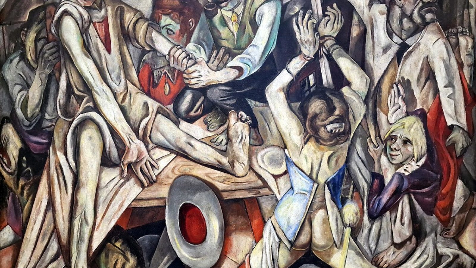 Max Beckmanns Gemälde "Die Nacht" zählt zu der Vielzahl an Werken, die noch immer nicht restituiert sind. / Weiterer Text über ots und www.presseportal.de/nr/171393 / Die Verwendung dieses Bildes für redaktionelle Zwecke ist unter Beachtung aller mitgeteilten Nutzungsbedingungen zulässig und dann auch honorarfrei. Veröffentlichung ausschließlich mit Bildrechte-Hinweis.