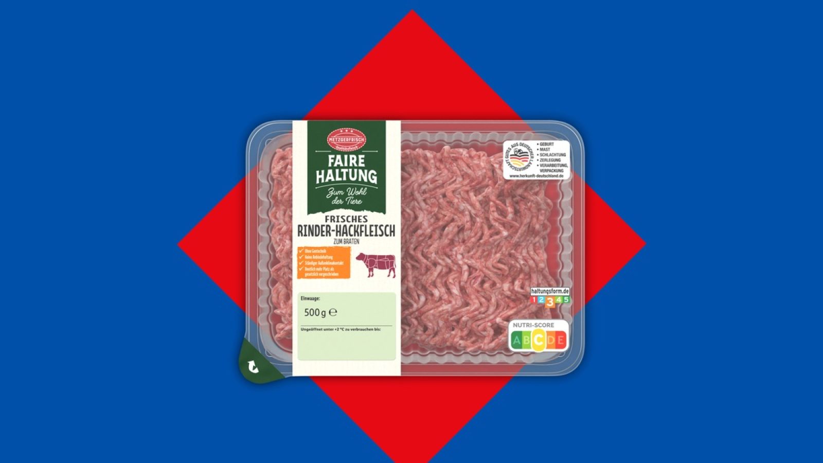 Lidl hat den Preis für Rindfleisch gesenkt. / Weiterer Text über ots und www.presseportal.de/nr/58227 / Die Verwendung dieses Bildes für redaktionelle Zwecke ist unter Beachtung aller mitgeteilten Nutzungsbedingungen zulässig und dann auch honorarfrei. Veröffentlichung ausschließlich mit Bildrechte-Hinweis.