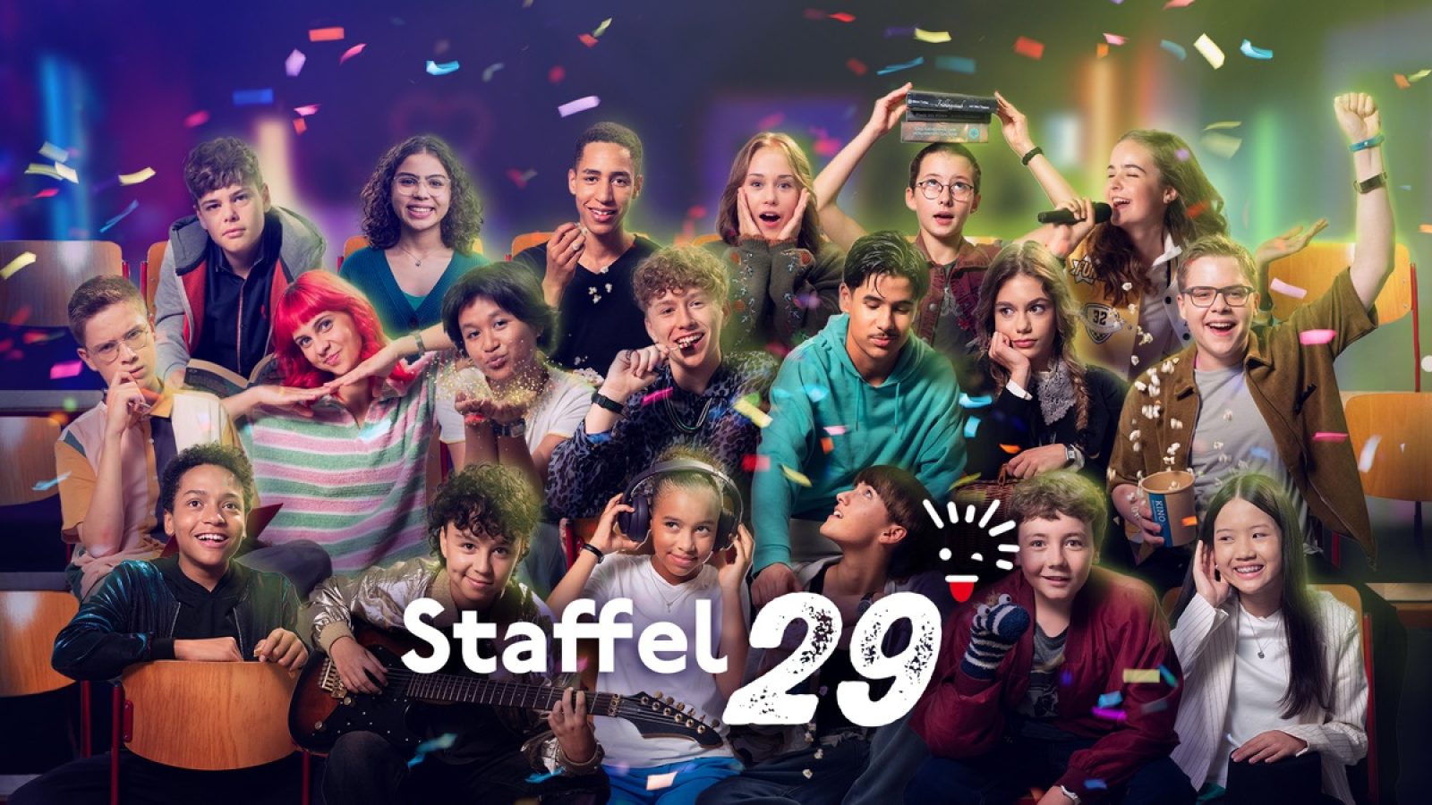 Der Cast der 29. Staffel von Schloss Einstein. Hintere Reihe: Hugo Lehmann, Maxi Zielenski, Malik Behringer, Chiara Dorn, Frida Ellerswik, Aurelia Faber, Dilara Willliams; mittlere Reihe: Joshua Hockenbrink, Elly Hockenbrink, Massuda Phanit, Luis Tielmann, Sami Haddad, Suki Ludwig, Marlon Beck und vordere Reihe: Karl Walter, Thamina Ziaar, Ruby Miller, Luna Fernandez, Milo Liebknecht, An Thi Walter
© MDR/Thomas Dietze - Honorarfreie Verwendung gemäß AGB im redaktionellen Zusammenhang mit genannter Sendung bei Nennung "Bild: MDR/Thomas Dietze" einschließlich Social Media
Einschließlich Social Media© MDR/Thomas Dietze - Honorarfreie Verwendung gemäß AGB im redaktionellen Zusammenhang mit genannter Sendung bei Nennung "Bild: MDR/Thomas Dietze" einschließlich Social Media
Einschließlich Social Media / Weiterer Text über ots und www.presseportal.de/nr/6535 / Die Verwendung dieses Bildes für redaktionelle Zwecke ist unter Beachtung aller mitgeteilten Nutzungsbedingungen zulässig und dann auch honorarfrei. Veröffentlichung ausschließlich mit Bildrechte-Hinweis.