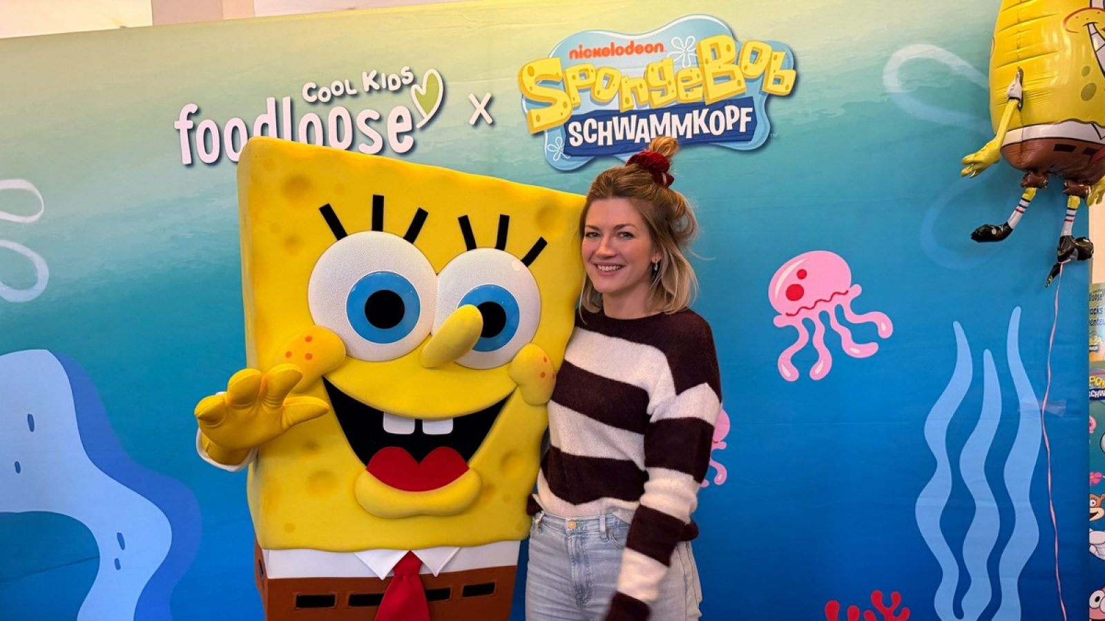 Nina Bott beim Launch der neuen SpongeBob Produkte von foodloose / Weiterer Text über ots und www.presseportal.de/nr/169767 / Die Verwendung dieses Bildes für redaktionelle Zwecke ist unter Beachtung aller mitgeteilten Nutzungsbedingungen zulässig und dann auch honorarfrei. Veröffentlichung ausschließlich mit Bildrechte-Hinweis.