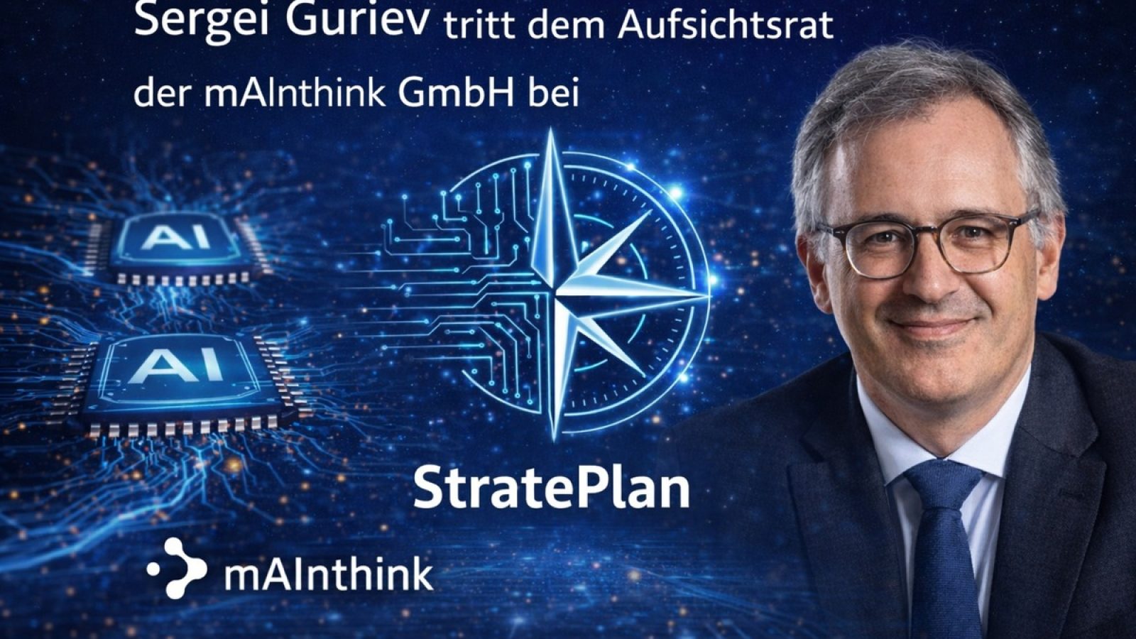 Prof. Dr. Sergei Guriev tritt dem Aufsichtsrat der mAInthink GmbH bei / Weiterer Text über ots und www.presseportal.de/nr/179343 / Die Verwendung dieses Bildes für redaktionelle Zwecke ist unter Beachtung aller mitgeteilten Nutzungsbedingungen zulässig und dann auch honorarfrei. Veröffentlichung ausschließlich mit Bildrechte-Hinweis.
