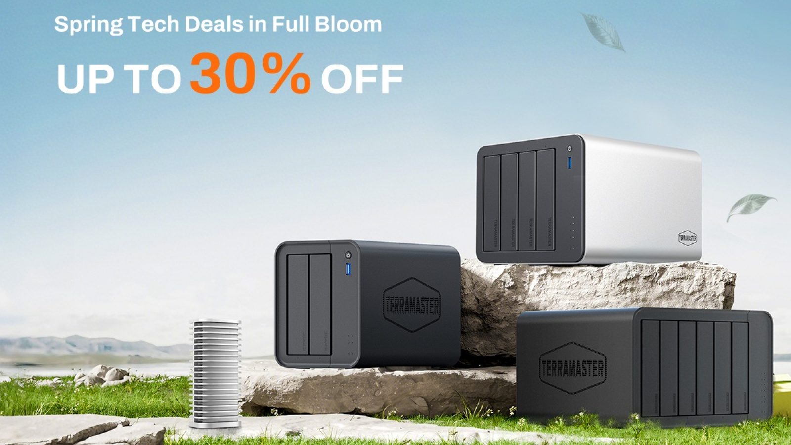 TerraMaster Frühjahrsaktion / Weiterer Text über ots und www.presseportal.de/nr/179422 / Die Verwendung dieses Bildes für redaktionelle Zwecke ist unter Beachtung aller mitgeteilten Nutzungsbedingungen zulässig und dann auch honorarfrei. Veröffentlichung ausschließlich mit Bildrechte-Hinweis.