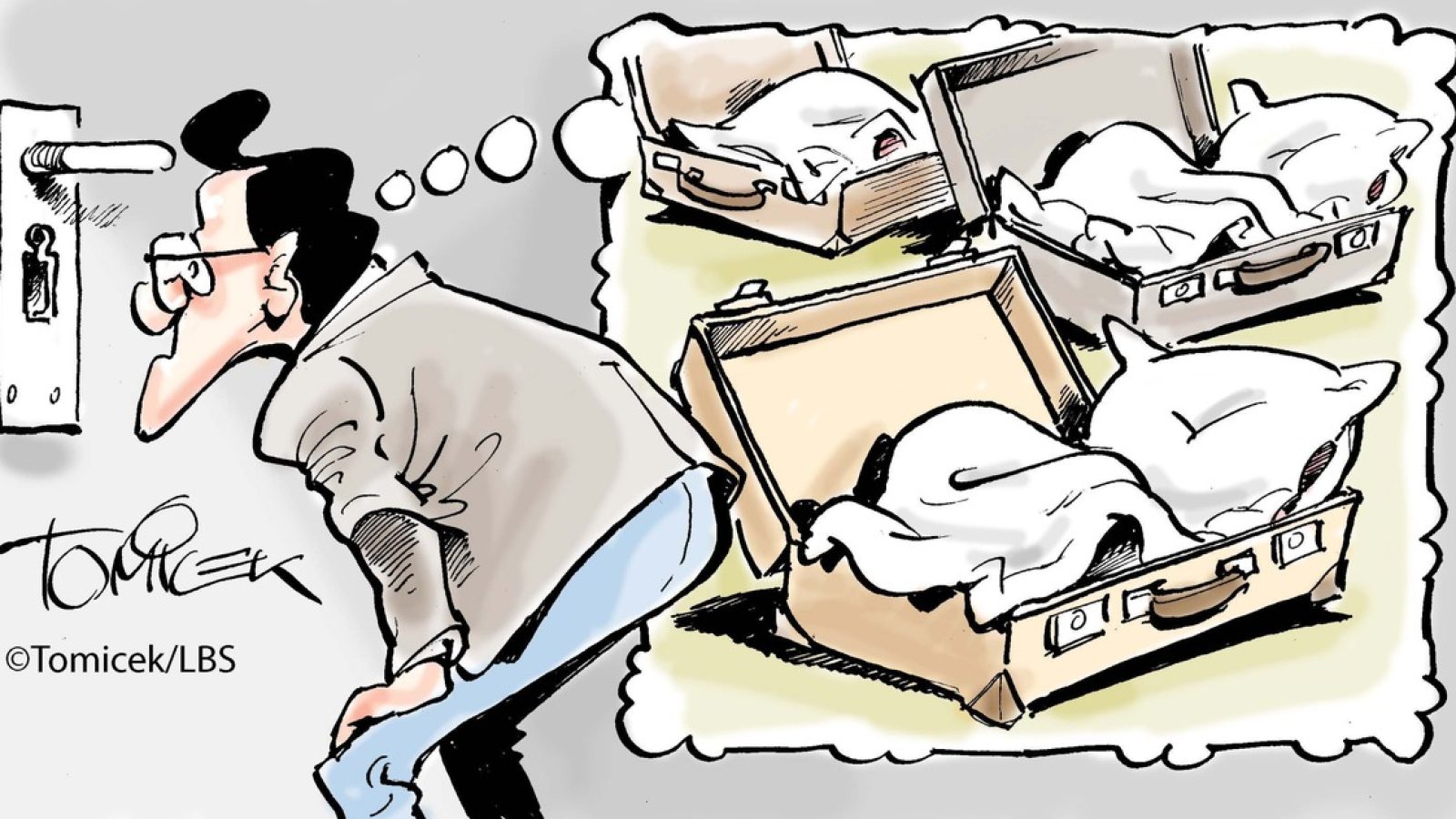 Wann aus Wohnnutzung eine Zweckentfremdung wird / Wohnungen werden gerade in Großstädten immer wieder zweckentfremdet - zu bloßen Übernachtungsplätzen für Menschen, die eigentlich gar keine besondere Beziehung zueinander unterhalten. Nach Auskunft des Infodienstes Recht und Steuern der LBS kann eine derartige Nutzung von den Behörden untersagt werden. 
(Verwaltungsgericht Berlin, 6 L 166/23) / Der Fall: Die Wohnung war nur 60 Quadratmeter groß und trotzdem wurde sie von der Eigentümerin an vier Männer ohne tiefere Beziehung zueinander vermietet. Betten waren vorhanden, aber keine Schränke oder sonstiges Mobiliar. Die Betroffenen mussten folglich aus dem Koffer leben. Die Behörden wurden durch einen Hinweis der Hausverwaltung darauf aufmerksam und forderten die Eigentümerin auf, die Immobilie wieder geregelten Wohnzwecken zuzuführen und nicht nur als Schlafplatz zu vermieten. Der Beschluss: Es handle sich hier tatsächlich um eine Zweckentfremdung, stellte das Verwaltungsgericht fest. Denn Wohnen umfasse nach gesellschaftlichem Verständnis mehr, als nur über ein Bett zu verfügen. Den Betroffenen müsse es möglich sein, sich auch untertags zurückziehen zu können und Raum zur Entfaltung zu haben. Das sei nicht gegeben, wenn vier Menschen auf so wenig Fläche zusammenleben müssten. Die Tatsache, dass im konkreten Fall unter den Mietern auch Cousins gewesen waren, ändere nichts daran. / Weiterer Text über ots und www.presseportal.de/nr/35604 / Die Verwendung dieses Bildes für redaktionelle Zwecke ist unter Beachtung aller mitgeteilten Nutzungsbedingungen zulässig und dann auch honorarfrei. Veröffentlichung ausschließlich mit Bildrechte-Hinweis.