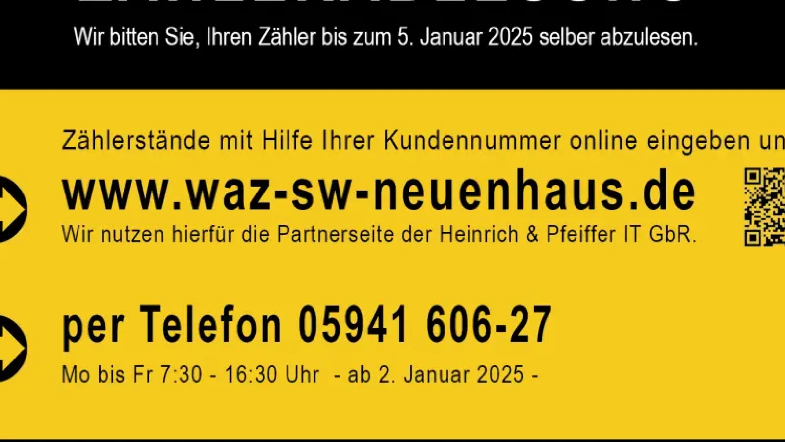 zaehlerablesung